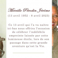 Veillée funèbre de Mireille Pérodin Jérôme