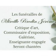 Funérailles De Mireille Pérodin Jérôme